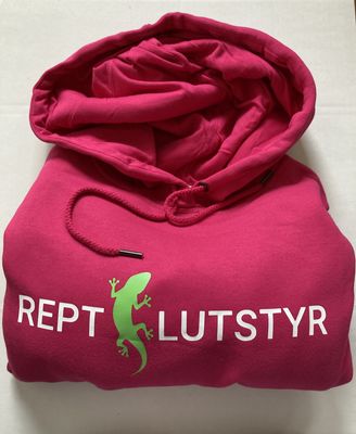 Hovedbilde Rosa Reptilutstyr hettegenser M