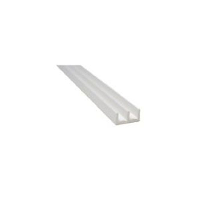 Hovedbilde Glasslist 120 cm hvit