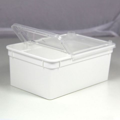 Hovedbilde PLASTBOKS HVIT 3 LITER MED LOKK