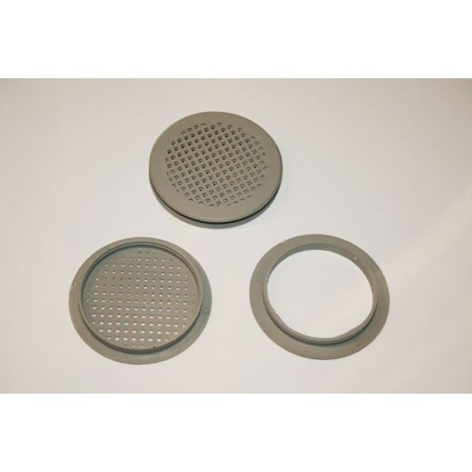 Hovedbilde VENTILASJON RUND 61 MM GRÅ