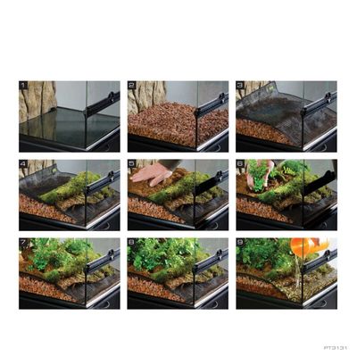 Hovedbilde Exo terra Bio Drain Mesh Nano20x20cm
