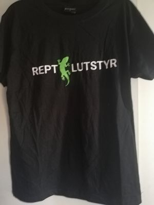Hovedbilde Svart Reptilutstyr T-skjorte M