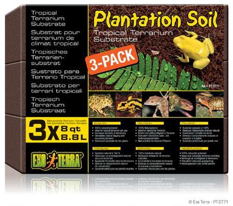 Hovedbilde Exo terra plantation soil 3-pk