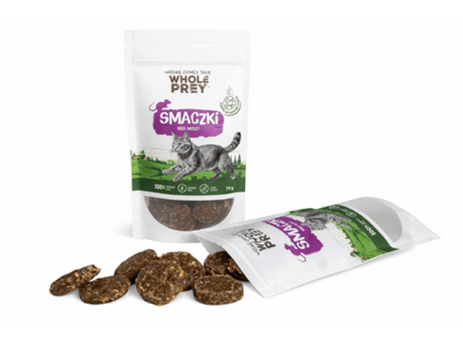 Hovedbilde Whole prey cat snacks 70g