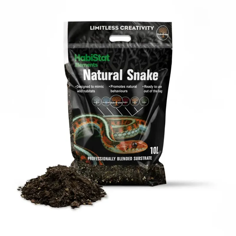 HABISTAT NATURAL SNAKE SUBSTRATE 10 L