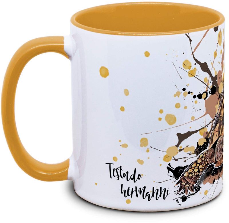 KAFFEKOPP GRESK LANDSKILPADDE / TESTUDO HERMANNI