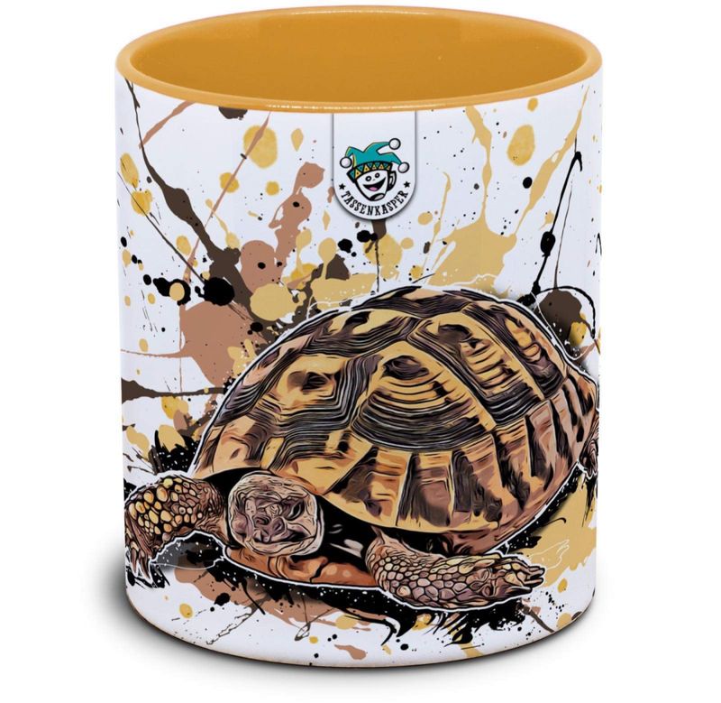 KAFFEKOPP GRESK LANDSKILPADDE / TESTUDO HERMANNI