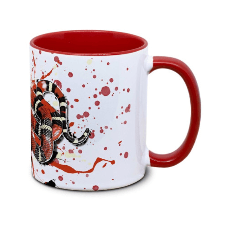 KAFFEKOPP MELKESNOK / LAMPROPELTIS POLYZONA BLANCHARDI