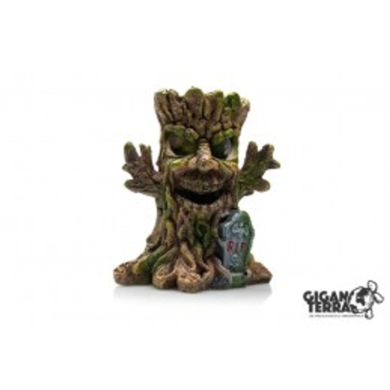 Tremonster med gravstein 12,8x10,8x14,5cm