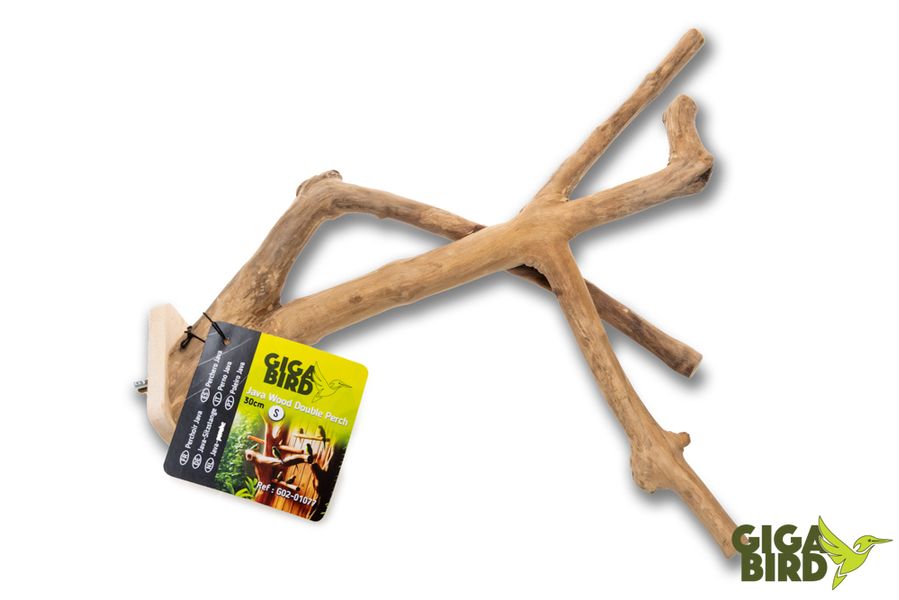 Java Wood Double Perch - 30 cm