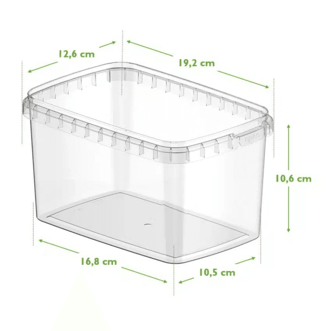 Hovedbilde Condi boks 1800ml  / 192 x 128 x 106 mm