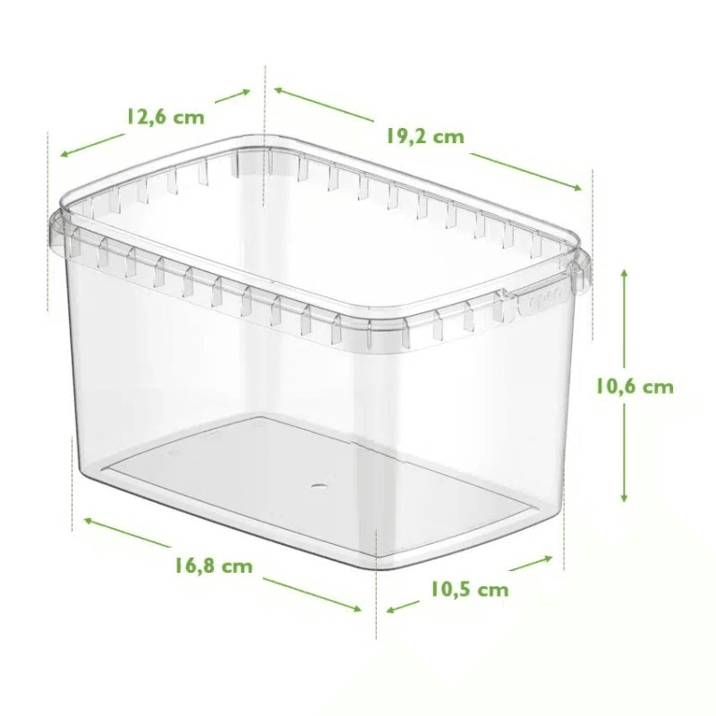 Condi boks 1800ml  / 192 x 128 x 106 mm