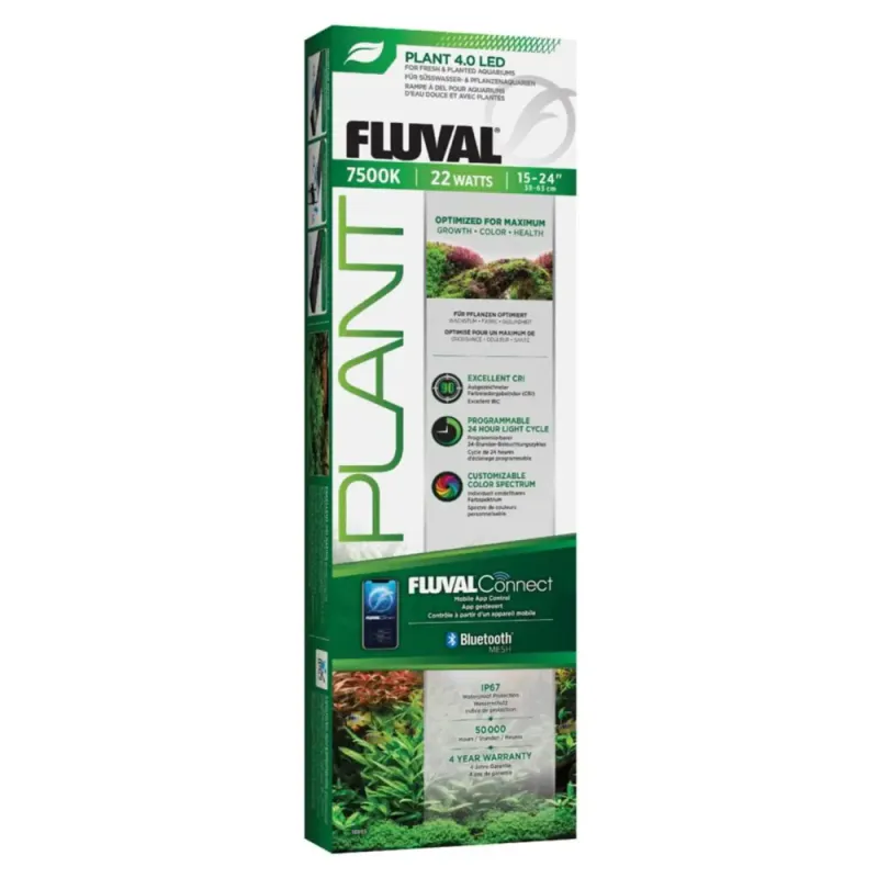 Fluval Plant 4.0 LED, 22 Watt 38-63 cm.