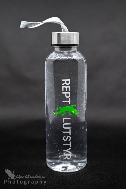 Drikkeflaske med Reptilutstyr logo