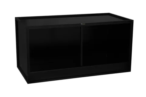 Hovedbilde ALURACK Terrarie svart 180x60x60cm MÅ HENTES