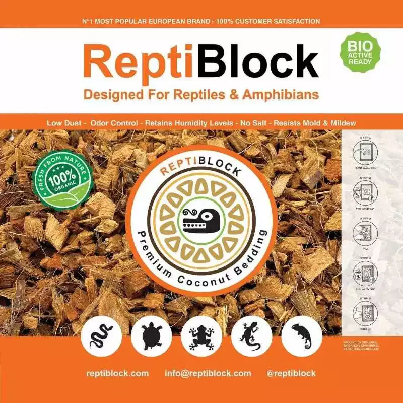 Reptiblock 2,5kg (KOKOS HUSK )