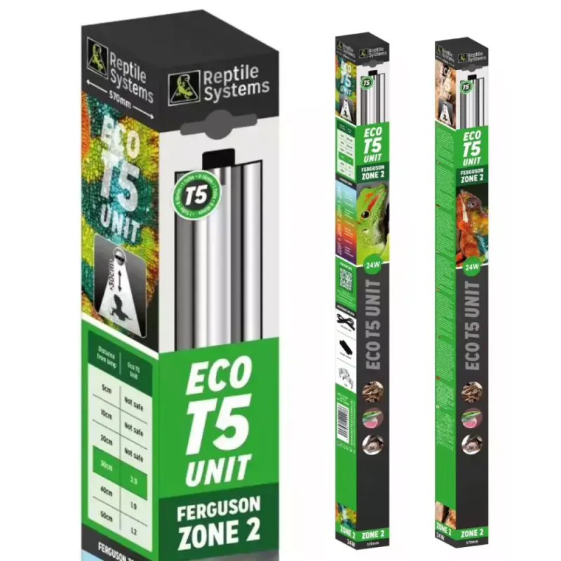 Reptile system zone 2 T5 24w kit